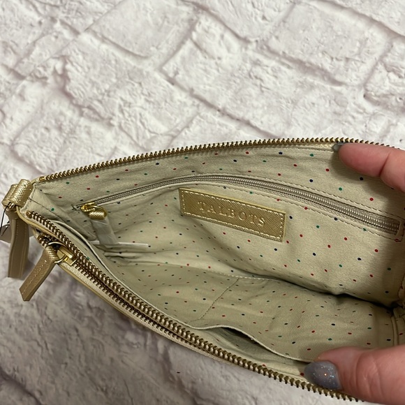Gold Talbots Wristlet NWT - Picture 5 of 5